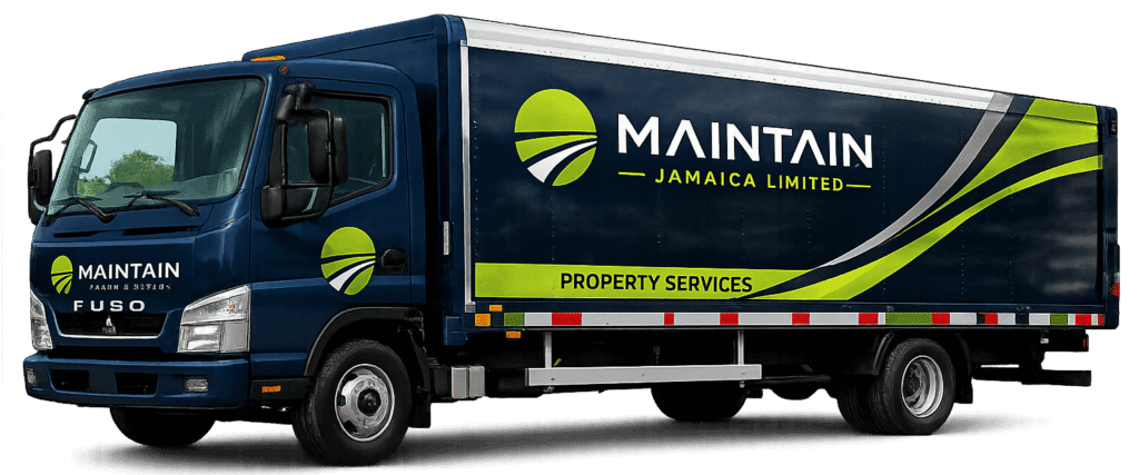 Commercial property maintenance services by Maintain Jamaica Limited.